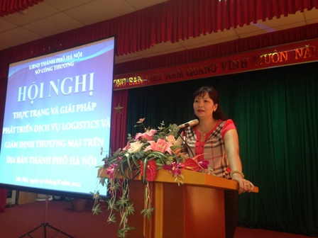 Bà Trần Thị Phương Lan – Phó Giám đốc Sở Công Thương, Trưởng Ban tổ chức